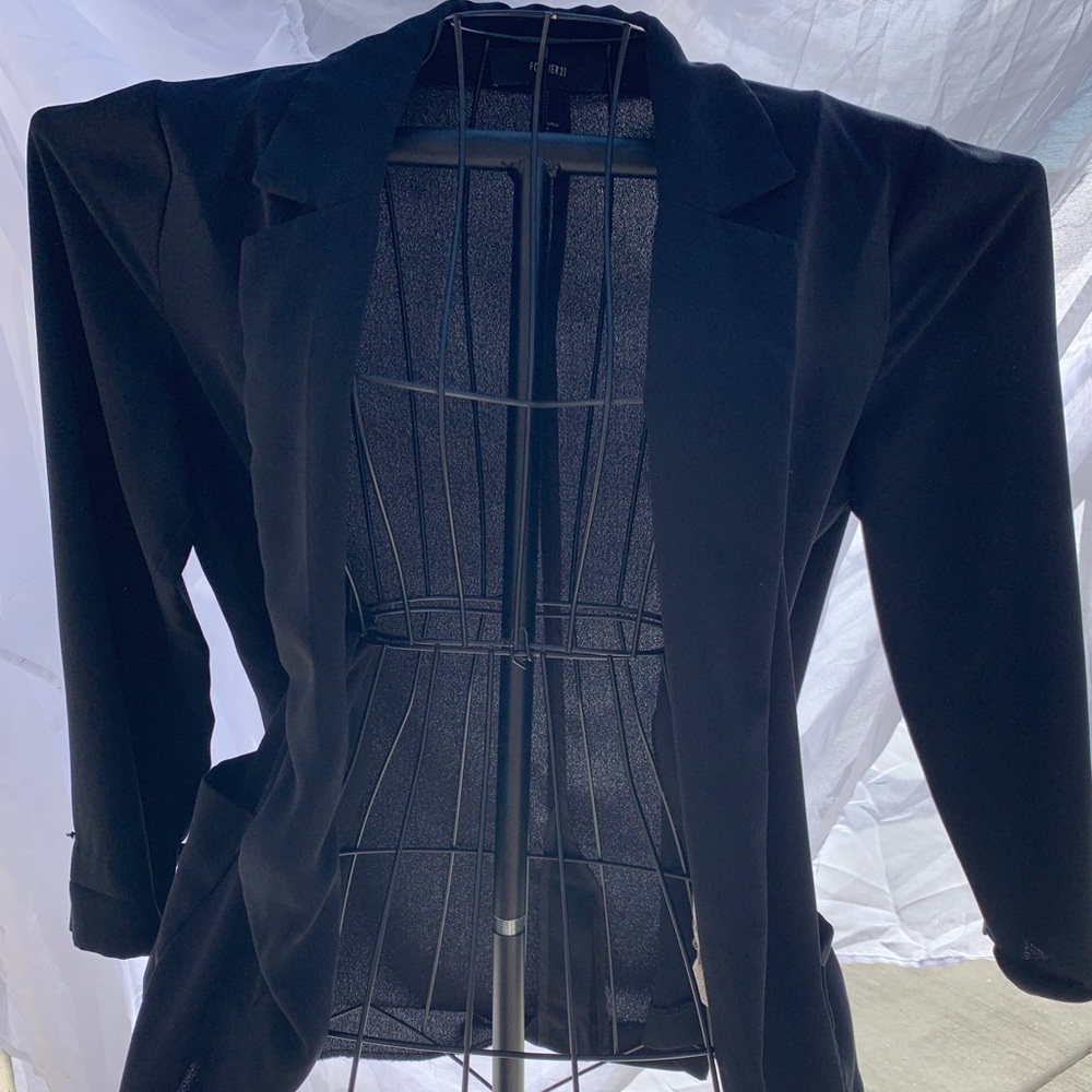 Forever 21 Long-sleeve Work Blouse